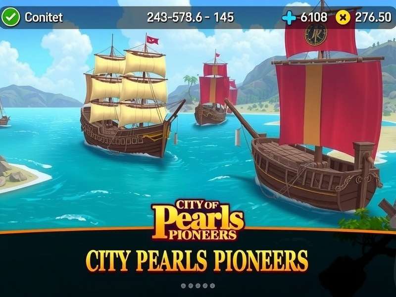 City Of Pearls Pioneers Game Screenshot